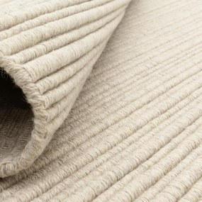 Dywan z mieszanki wełny tkany ręcznie w kolorze kości słoniowej 160x230 cm Ravine – Asiatic Carpets