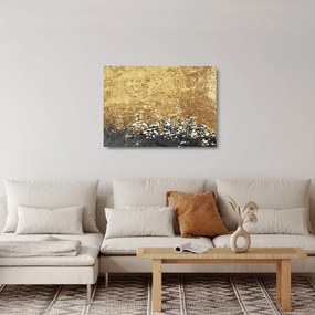 Obraz na szkle - Złota struktura N⁰3 (70x50 cm)