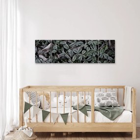 Obraz - Zamrożone rośliny (170x50 cm)