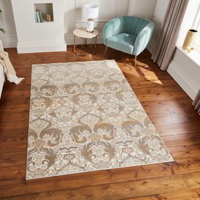 Dywan w kolorze złota/szarobeżowy 120x170 cm Imperial Gold – Think Rugs