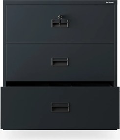 Szafka metalowa na kartoteki 90x60x102 cm Sara XL V3, kolor antracyt