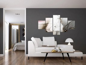 Obraz - Atrament marmurkowy (125x70 cm)
