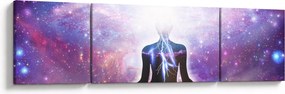 Obraz - Łączenie się z wszechświatem (170x50 cm)