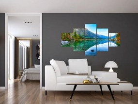 Obraz - Jezioro Hintersee (125x70 cm)