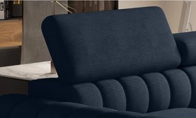 Narożnik NAVAS L z funkcją spania tkanina Promocyjna CURIO 78 WERSAL