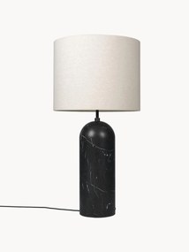 Lampa podłogowa z marmuru z funkcją przyciemniania Gravity, W 120 cm