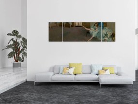 Obraz - Edgar Degas, Before the Ballet, reprodukcje (170x50 cm)