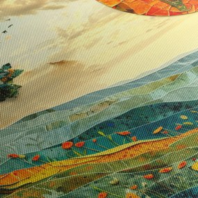 Obraz - Ilustracja krajobrazu (125x70 cm)