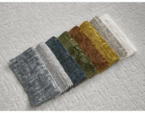 Jasnoszara rozkładana sofa z tkaniny szenilowej 228 cm Neyo – Bobochic Paris