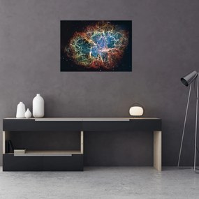 Obraz - Mgławica Krab (70x50 cm)