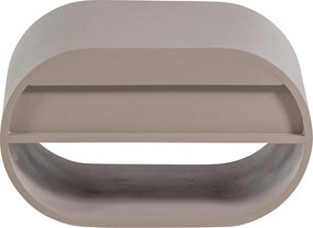 Szarobeżowa wielopoziomowa półka 39 cm Momo – WOOOD