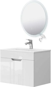 Zestaw mebli łazienkowych biały 60x40x46.2 stefanie