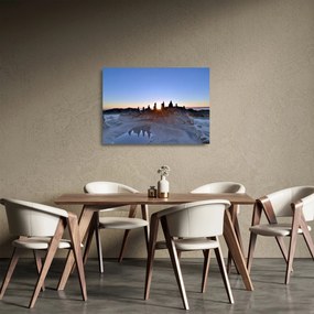 Obraz na szkle piaszczystej scenerii (70x50 cm)