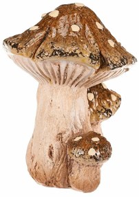 Jesienne dekoracje Grzyby, 13 x 10 x 14 cm, żywica