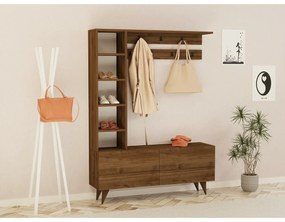 Zestaw do przedpokoju Hale Walnut