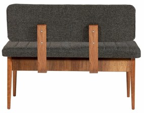 Ławka Vina Anthracite and Walnut