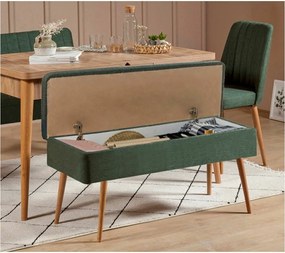 Zestaw jadalniany Vina Atlantic Pine and Green I, 5 szt.