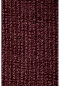 Burgundowy dywanik łazienkowy 60x60 cm Riva – Tiseco Home Studio