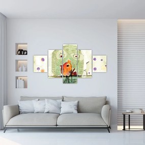 Obraz- Dusza ptaka (125x70 cm)