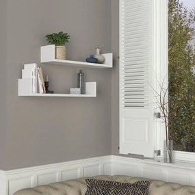 Półka Iris White, 2 szt.