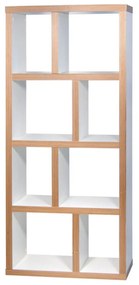 Biało-naturalny regał 70x159 cm Berlin – TemaHome