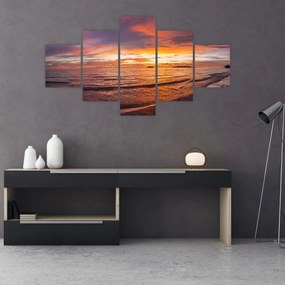 Obraz - Zachód słońca (125x70 cm)