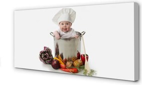 Obraz na płótnie Zabawne Ujęcie z Warzywami