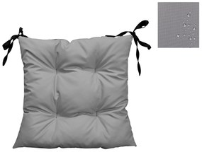 Poduszka wodoodporna na krzesło ogrodowe Oxford szary 50x50
