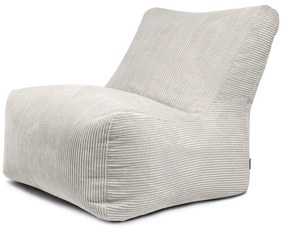 Kremowy sztruksowy worek do siedzenia Seat 100 Lounge – SLOWDOWN