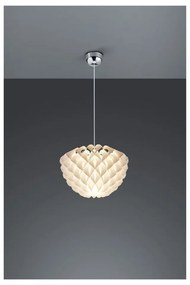 Biała lampa sufitowa Trio Pendant Tilia, wys. 150 cm