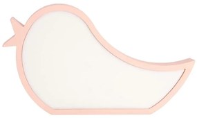 Dziecięca lampka biurkowa LED BIRD LED/12W/230V różowa