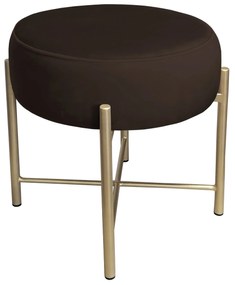 Taboret Pola noga metalowa złota MG05