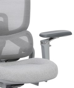 Krzesło biurowe VERSO, szary