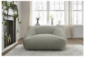 Jasnoszary worek do siedzenia Lilibet – Bobochic Paris
