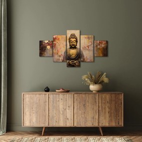 Obraz - Budda, malarstwo (125x70 cm)