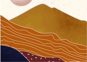 Obraz - Spacefrog design mountain N⁰1 (70x50 cm)