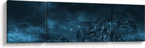 Obraz - Misja obcych (170x50 cm)