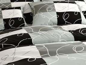 PrzytulneMieszkanie.pl PrzytulneMieszkanie.pl Bawełniana pościel KASPARO BLEND szara hotelowa kieszeń Rozmiar pościeli: 70 x 90 cm | 140 x 200 cm