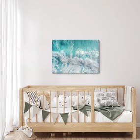 Obraz - Widok na fale oceanu (70x50 cm)