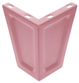 Nóżki do szafy, zestaw 4 szt. pudrowy róż