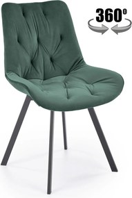 Krzesło do jadalni K519 Halmar z obrotowym siedziskiem