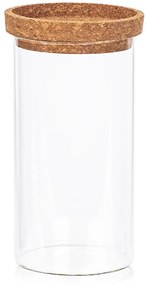 4Home Szklany pojemnik do żywności z pokrywką Cork, 1000 ml, 1000 ml