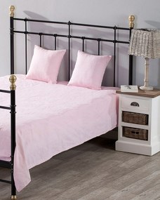 Komplet Milena pink rosa 180 x 260 cm pled + 2 poszewki -50%