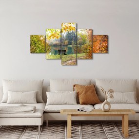 Obraz stawu (125x70 cm)