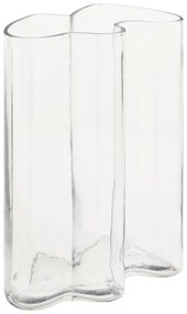 Podłużny wazon KADE, szklany, 19 x 11,5 x 25 cm