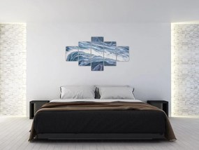 Obraz abstrakcji (125x70 cm)