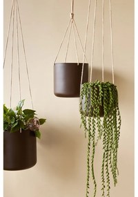 Metalowe wiszące osłonki na doniczki zestaw 3 szt. ø 25 cm Bloom – Hübsch