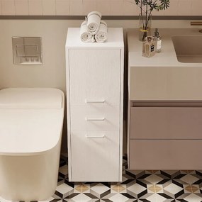 Szafka regał słupek 2 drzwi funkcjonalna z szufladą nowoczesna loft 86 cm