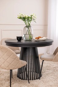 MINIO go for it, Stół rozkładany GORI w kolorze czarny Painflow/czarny