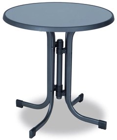 Metalowy okrągły stół ogrodowy ø 70 cm Pizarra – Dajar